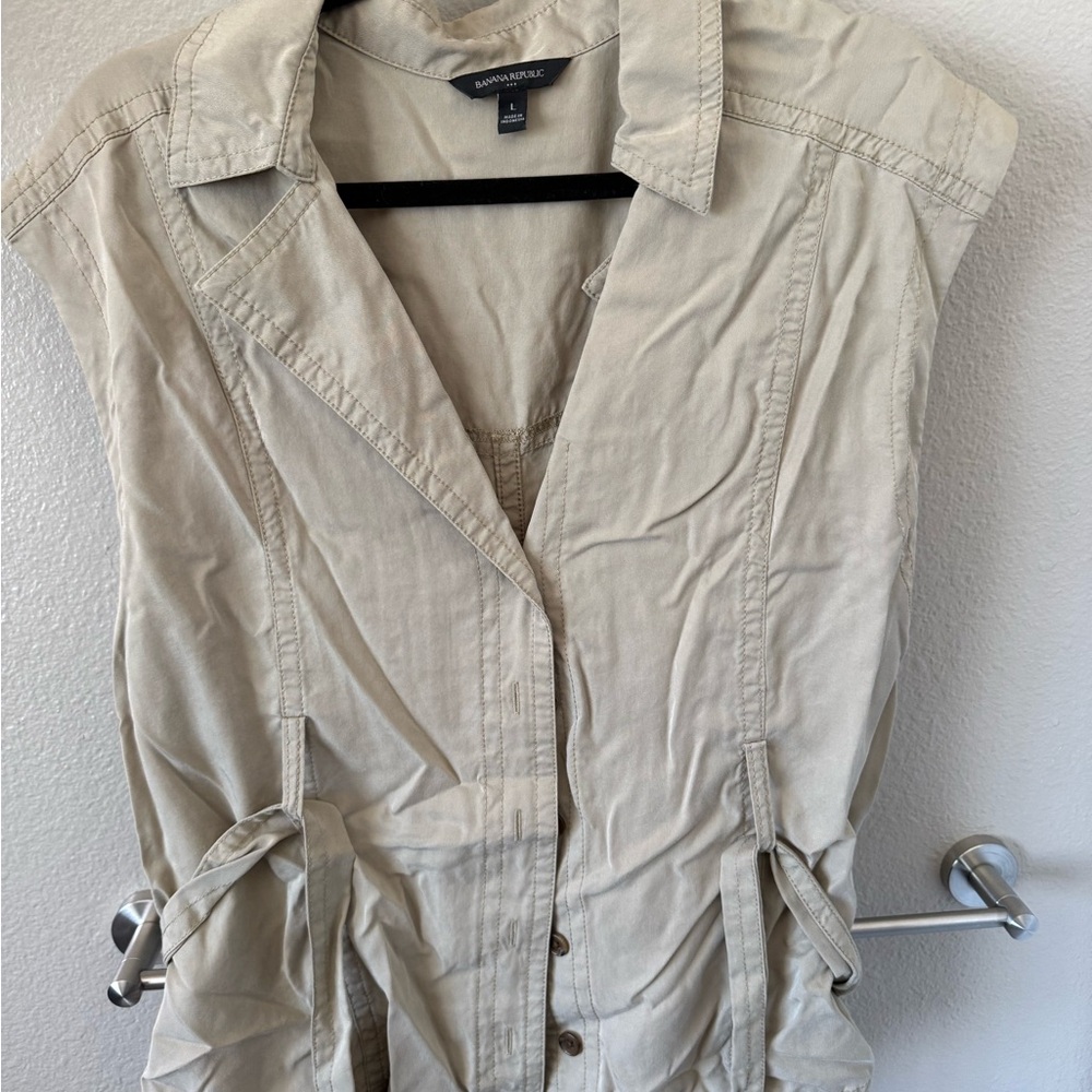 Banana Republic Women's Beige Utility Jacket